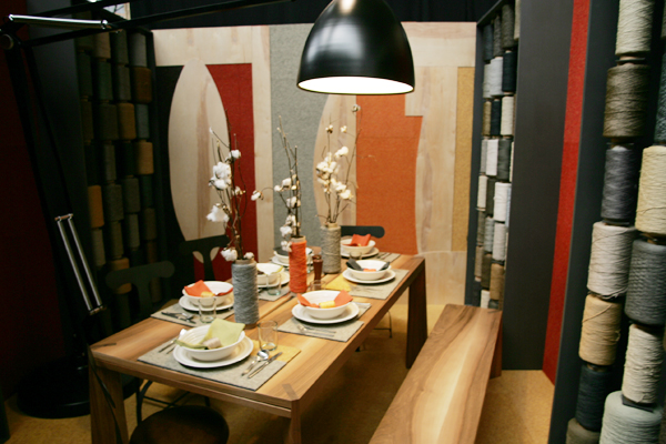 2Michaels table design for DIFFA Dining by design at the 2011 New York Architectural Digest Magazine Home Design Show