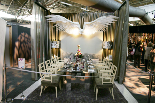Jeffrey Brooks table design for DIFFA Dining by design at the 2011 New York Architectural Digest Magazine Home Design Show