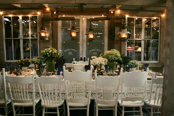 Ralph Lauren table design for DIFFA Dining by design at the 2011 New York Architectural Digest Magazine Home Design Show