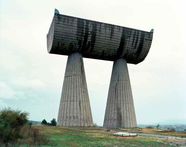 Mysterious concrete sculpture monuments in former Yugoslavia, photographed by Belgian photographer Jan Kempenaers.