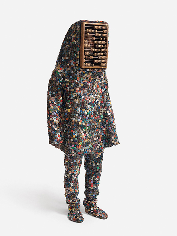 A mixed media Performing Art Costume by Artist Nick Cave.