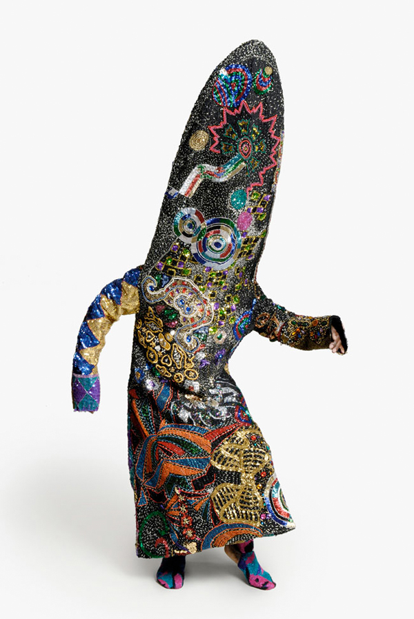 A mixed media Performing Art Costume by Artist Nick Cave.