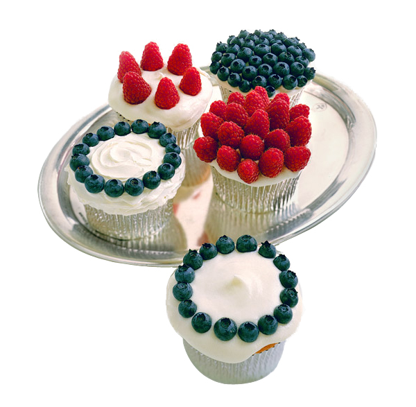 Cupcake recipe and idea from Martha Stewart Home Magazine. 