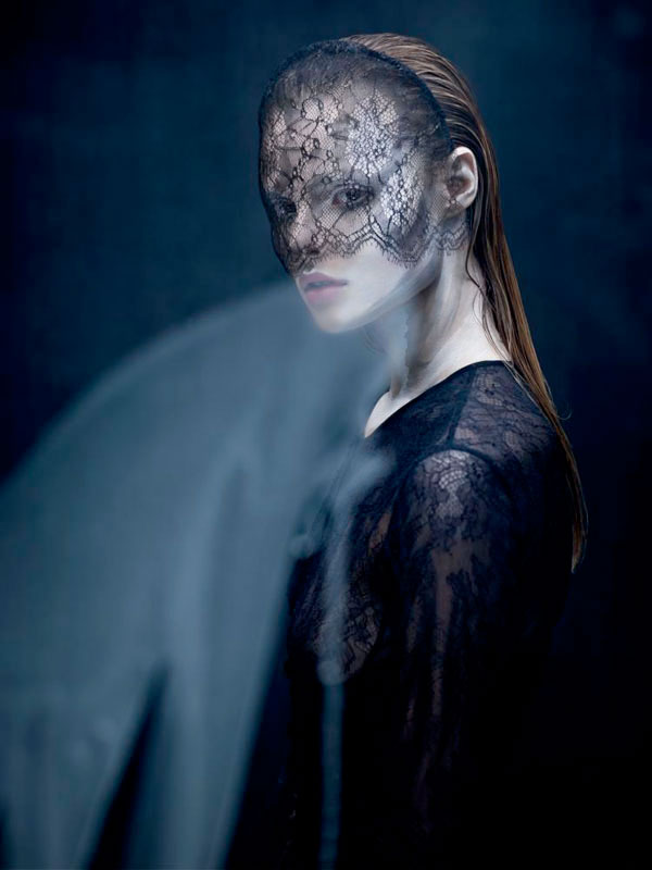 Polish fashion model Magdalena Frackowiack for Dansk Magazine.