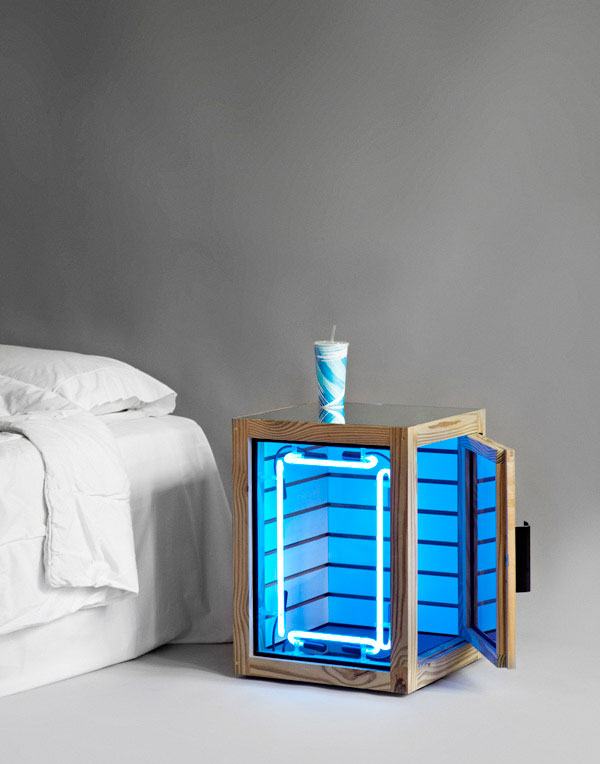 The Pin-Up Nightstands for Phillips de Pury and Pin-Up Magazine.