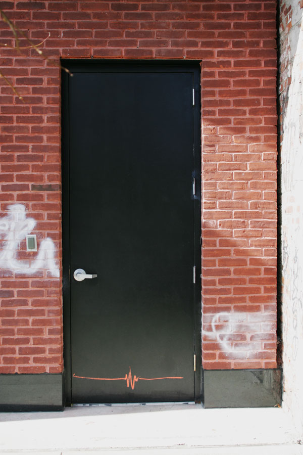 Door inspiration in Williamsburg Brooklyn.
