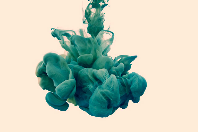 Disastro Ecologico ink underwater art Italian graphic designer and photographer Alberto Seveso.