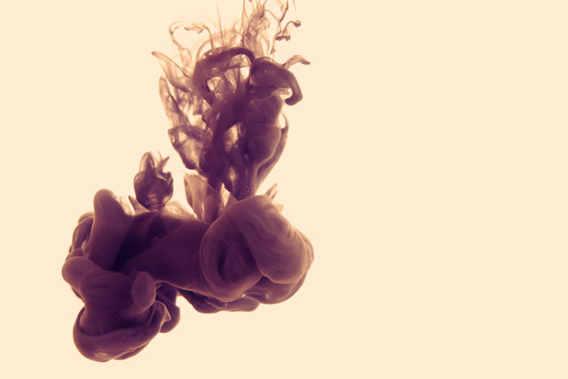 Disastro Ecologico ink underwater art Italian graphic designer and photographer Alberto Seveso.