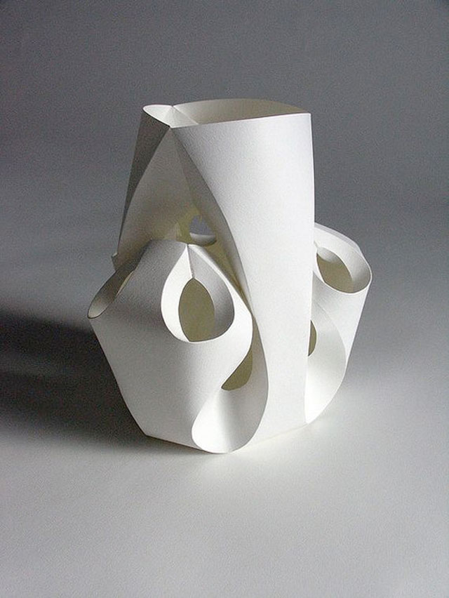 Three dimensional paper art by english sculptor Richard Sweeney.