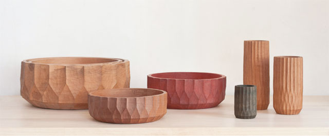 Hand carved wooden plates mugs and bowls designed and crafted by Mapuche artisans for The Andes House.