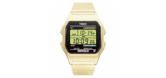 Men's Gold-Tone Timex Watch