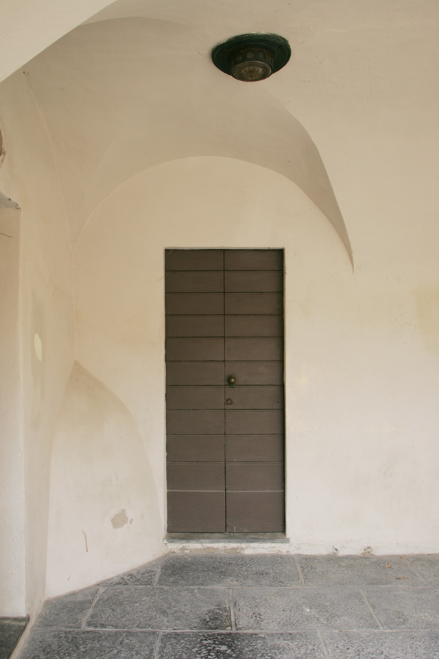 Italian wood door.