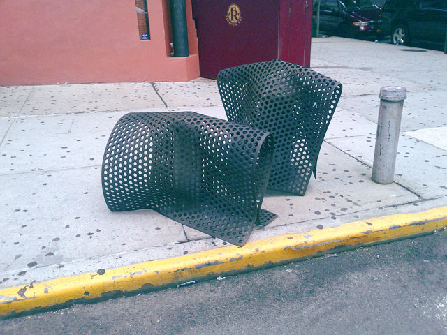 Rubber mats shaped and formed in NYC.